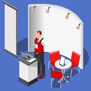 Booth Design, Messaging, and Lighting