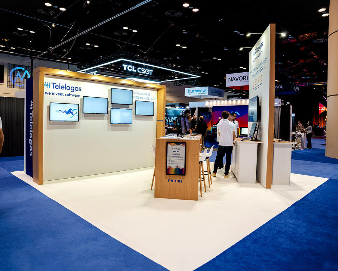 Custom booth rentals in Orlando for DISTRIBUTECH 2024