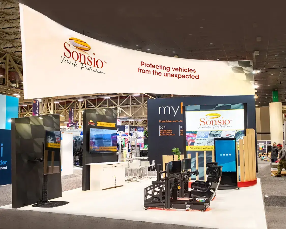 Sonsio 20x30 Trade Show Booth Rental AT NADA Show 2025, New Orleans, LA